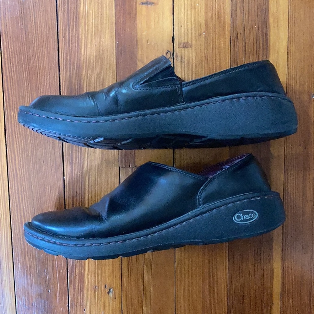 Chaco Zaagh Black Loafer Sz 8.5